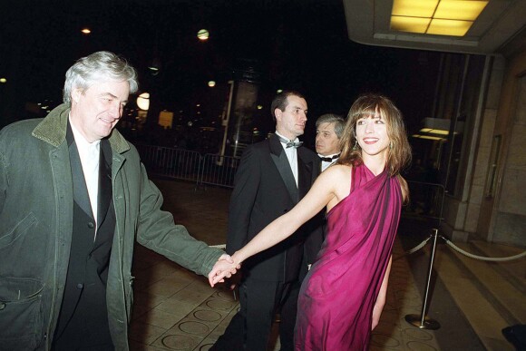 Andrzej Żuławski et Sophie Marceau aux César 1999.