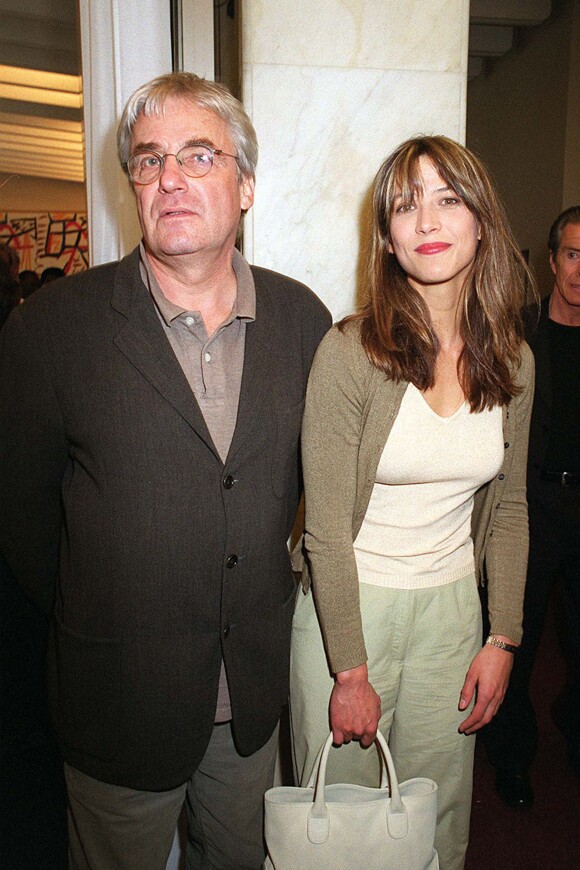 Andrzej Żuławski et Sophie Marceau en mai 2001.