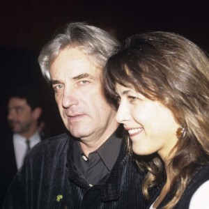 Andrzej Żuławski et Sophie Marceua à Paris, lors de la remise du PRIX DE L'ACADEMIE BALZAC 1994.