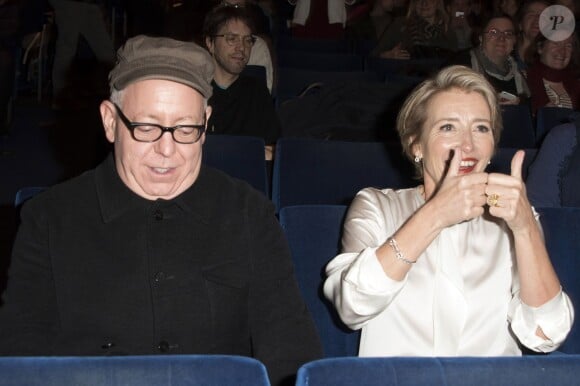 James Schamus, Emma Thompson - Hommage à Alan Rickman avec la projection du film "Raison et Sentiments" lors du 66e Festival International du Film de Berlin, La Berlinale. Le 16 février 2016