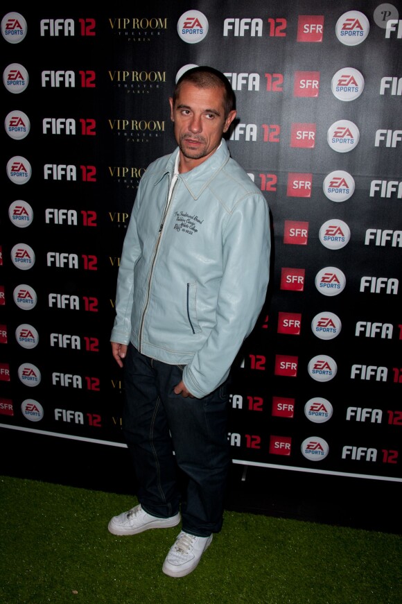 Kool Shen à la soirée FIFA 2012 au VIP Room Theatre à Paris, le 19 septembre 2011.
