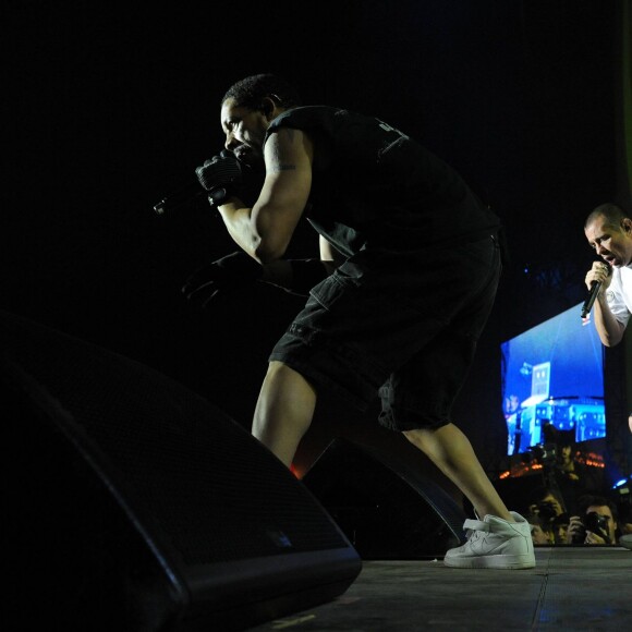 Joey Starr et Kool Shen - NTM au Paleo Festival à Nyon, le 20 juillet 2010.