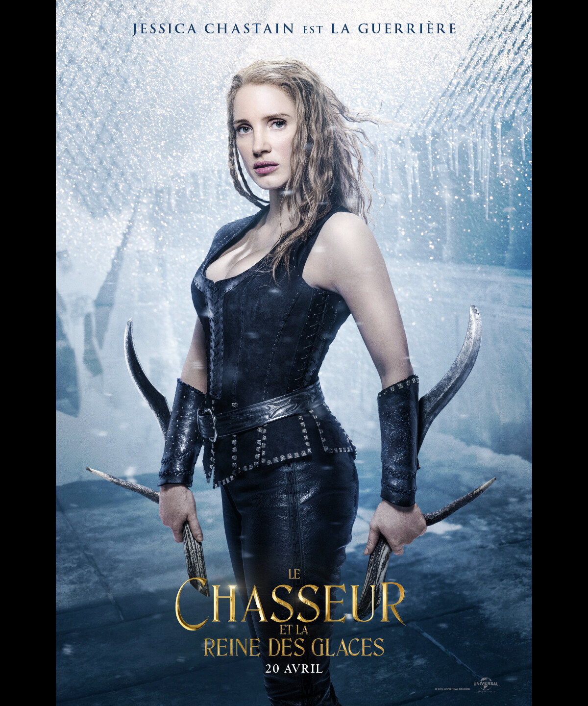 Photo Affiche du Chasseur et la Reine des Glaces avec Jessica