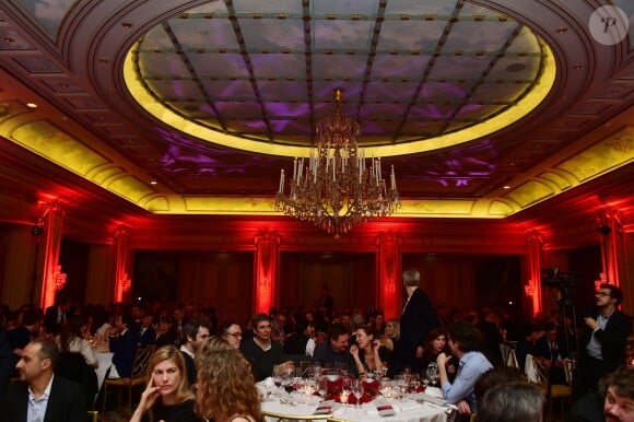 Remise du prix Daniel Toscan du Plantier à l'occasion du dîner des César et Production 2016 au restaurant de l'hôtel George V à Paris le 22 février 2016. © Giancarlo Gorassini/Bestimage