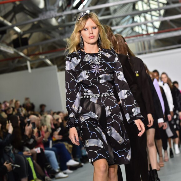 Défilé Ashley Williams (collection automne-hiver 2016-2017) au BFC Show Space. Londres, le 23 février 2016.
