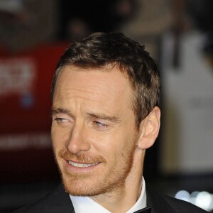 Michael Fassbender - Première du film "Steve Jobs" à Londres le 18 octobre 2015.