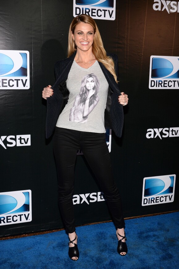 Erin Andrews à la soirée DirectTV et AXSTV à Glendale, le 31 janvier 2015