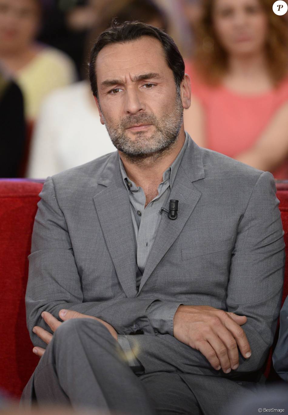 Gilles Lellouche - Enregistrement de l'émission Vivement Dimanche à ...