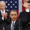 Barack Obama s'exprime au Capitole à Washington, pour son dernier discours sur l'état de l'Union, le 12 janvier 2016
