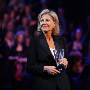 Exclusif - Claire Chazal, lors de la 23e cérémonie des Victoires de la Musique classique, à la Halle aux Grains, à Toulouse le 24 février 2016. © Patrick Bernard/Quentin Salinier