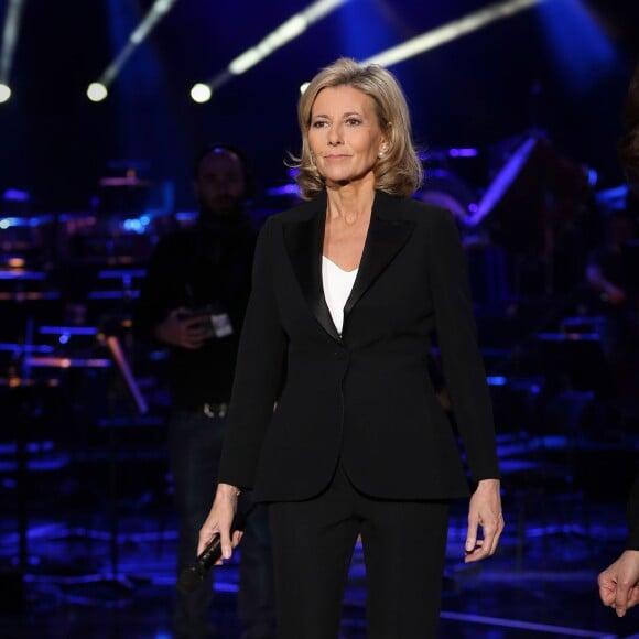 Exclusif - Claire Chazal, lors de la 23e cérémonie des Victoires de la Musique classique, à la Halle aux Grains, à Toulouse le 24 février 2016. © Patrick Bernard/Quentin Salinier