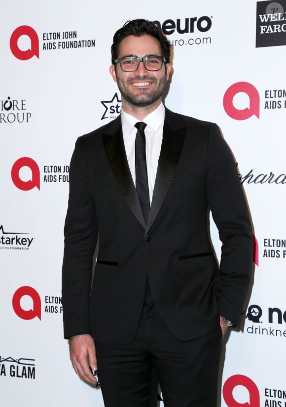 Tyler Hoechlin - Soirée "Elton John AIDS Foundation Oscar Party" 2015 à West Hollywood, le 22 février 2015.