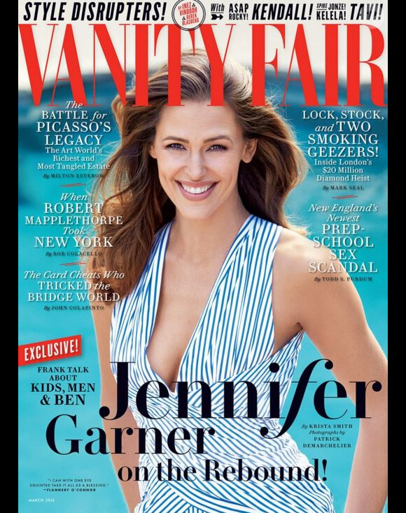 Jennifer Garner en couverture de Vanity Fair US