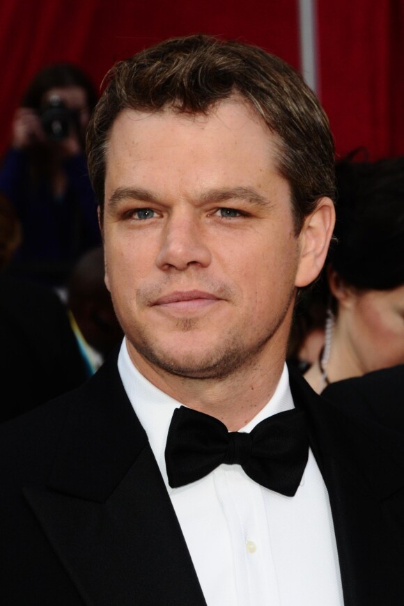 Matt Damon aux Oscars 2010.