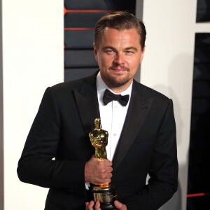 Leonardo DiCaprio à la Vanity Fair Oscar Party à Beverly Hills le 28 février 2016.