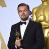 Leonardo DiCaprio (Oscar du meilleur acteur pour le film "The Revenant") - Press Room de la 88ème cérémonie des Oscars à Hollywood, le 28 février 2016.