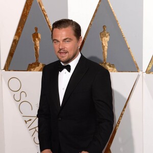 Leonardo DiCaprio - 88ème cérémonie des Oscars à Hollywood, le 28 février 2016.