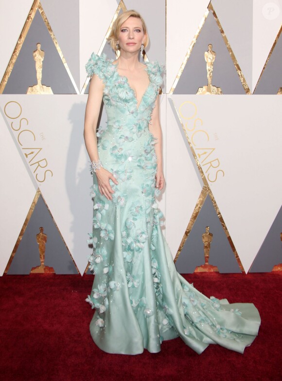 Cate Blanchett - Arrivées à la 88e cérémonie des Oscars à Los Angeles le 28 février 2016.