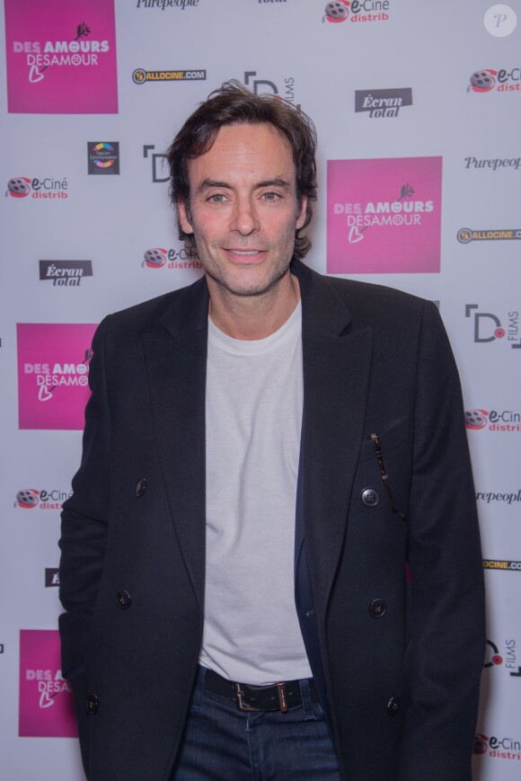 Anthony Delon - Photocall lors de l'avant-première du film "Des amours, désamour" au cinéma Gaumont Opéra à Paris, le 1er février 2016.