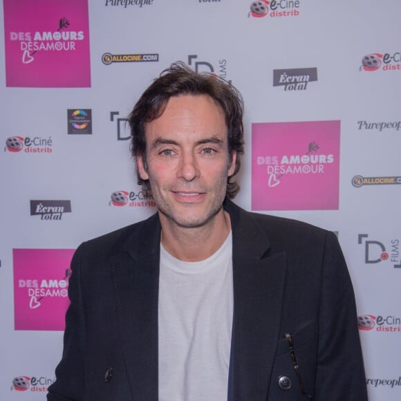 Anthony Delon - Photocall lors de l'avant-première du film "Des amours, désamour" au cinéma Gaumont Opéra à Paris, le 1er février 2016.