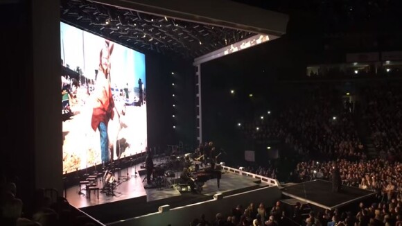 Intro du concert d'Adele à Belfast. Février 2016
