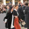Jessica Alba arrive au défilé de mode "Christian Dior", collection prêt-à-porter automne-hiver 2016-2017 au musée du Louvre à Paris, le 4 mars 2016. © CVS/Veeren/Bestimage