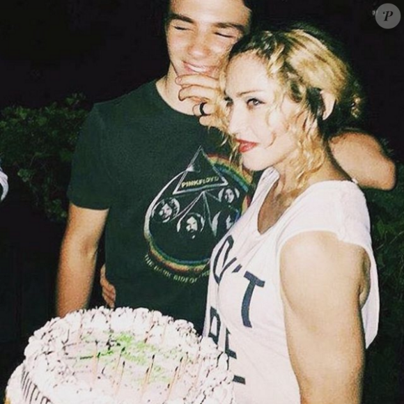 Madonna et Rocco, photo souvenir de son compte Instagram.