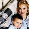 Madonna et Rocco, photo ancienne publiée sur son compte Instagram.
