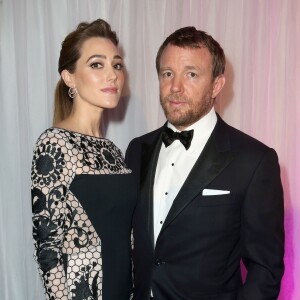 Jacqui Ainsley et son mari Guy Ritchie à Londres le 4 février 2016.