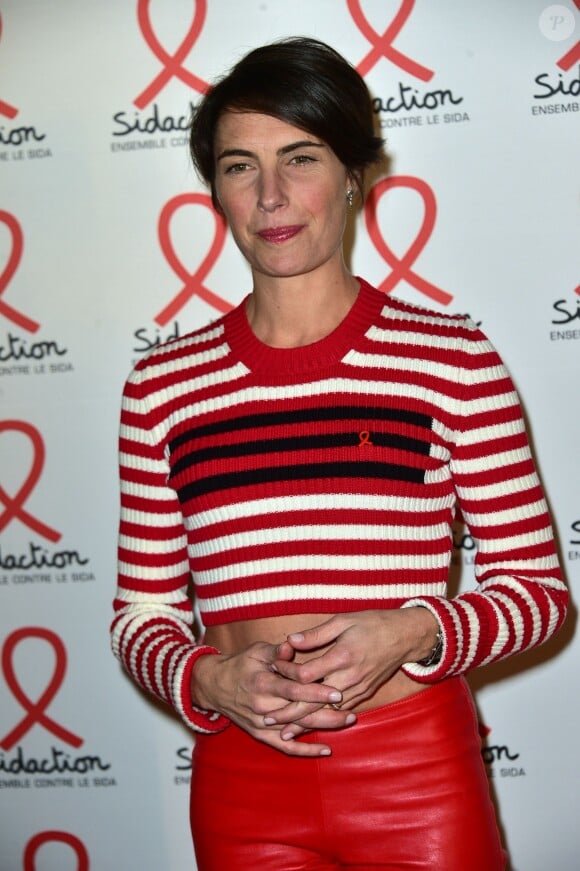 Alessandra Sublet à la Soirée de lancement du Sidaction 2016 au Musée du Quai Branly à Paris le 7 mars 2016. © Giancarlo Gorassini/Bestimage