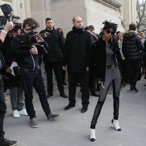 Willow Smith - Arrivées au défilé de mode prêt-à-porter "Chanel", collection automne-hiver 2016/2017, à Paris. Le 8 mars 2016 © CVS / Veeren / Bestimage