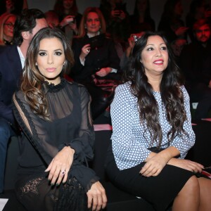 Eva Longoria assiste au défilé Shiatzy Chen (collection prêt-à-porter automne-hiver 2016-2017) au Grand Palais. Paris, le 8 mars 2016. © CVS/Veeren/Bestimage