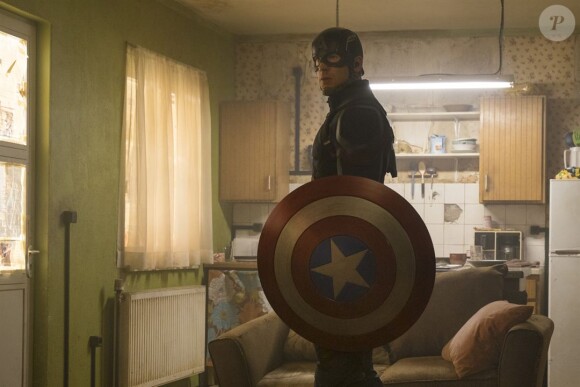 Chris Evans dans Captain America - Civil War.
