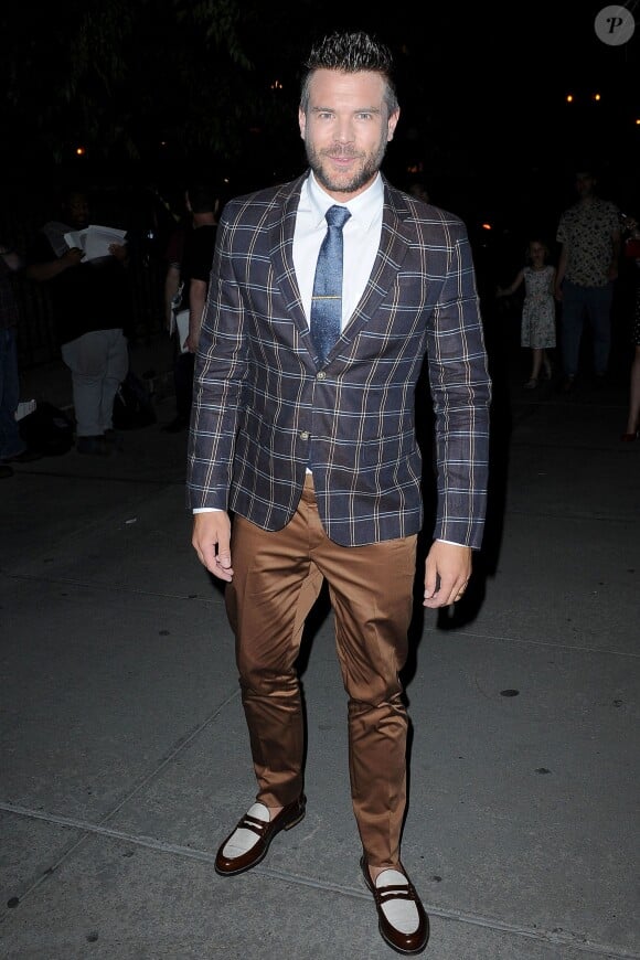 Charlie Weber à New York pour la présentation de sa série How To Get Away With Murder le 11 mai 2015