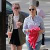Reese Witherspoon et sa fille Ava en balade à Brentwood le 22 février 2016.