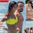 Fernando Alonso et Lara Alvarez, en vacances en Californie, font la couverture de Hola - août 2015