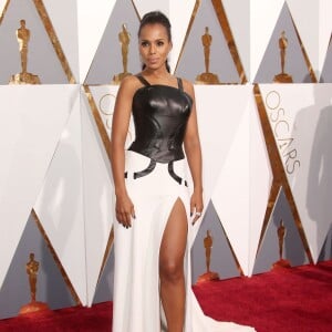 Kerry Washington à la 88ème cérémonie des Oscars à Los Angeles le 28 février 2016.