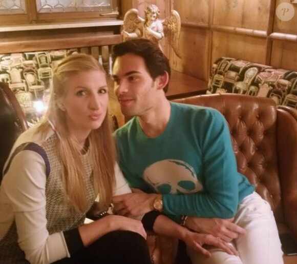 Rebecca et son futur ex-mari Harry, Instagram. Février 2016