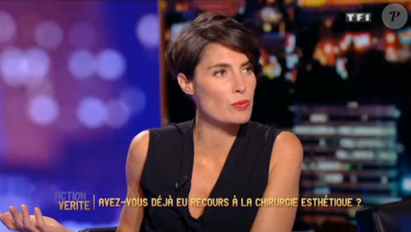 Alessandra Sublet dans Action ou vérité, le 18 mars 2016 sur TF1.