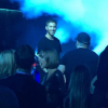 Taylor Swift fait la fête au club Omnia avec ses copines du groupe Haim au club Omnia où se produit son petit ami Calvin Harris. Photo publiée sur Instagram, le 19 mars 2016.