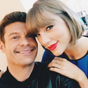 Ryan Seacrest et Taylor Swift inaugure le nouveau studio multimédia de la fondation Ryan Seacrest à l'hôpital pour enfants de Nashville. Photo publiée sur Instagram, le 19 mars 2016.