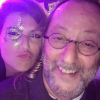 Isabelle Funaro et Jean Reno fêtent l'anniversaire de Laeticia Hallyday. photo publiée sur Instagram, le 20 mars 2016.