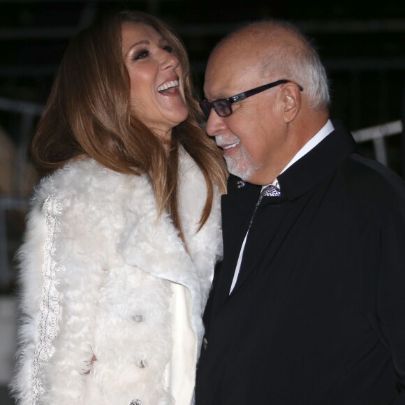 Céline Dion et René Angelil, le 13/11/2013 - Paris