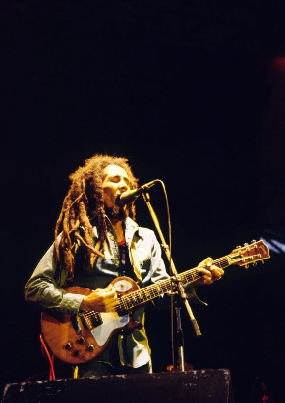 Archives - Bob Marley lors d'un concert en 1980