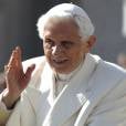 Le Pape Benoit XVI fait ses adieux a la veille de sa demission Rome, le 27 fevrier 2013