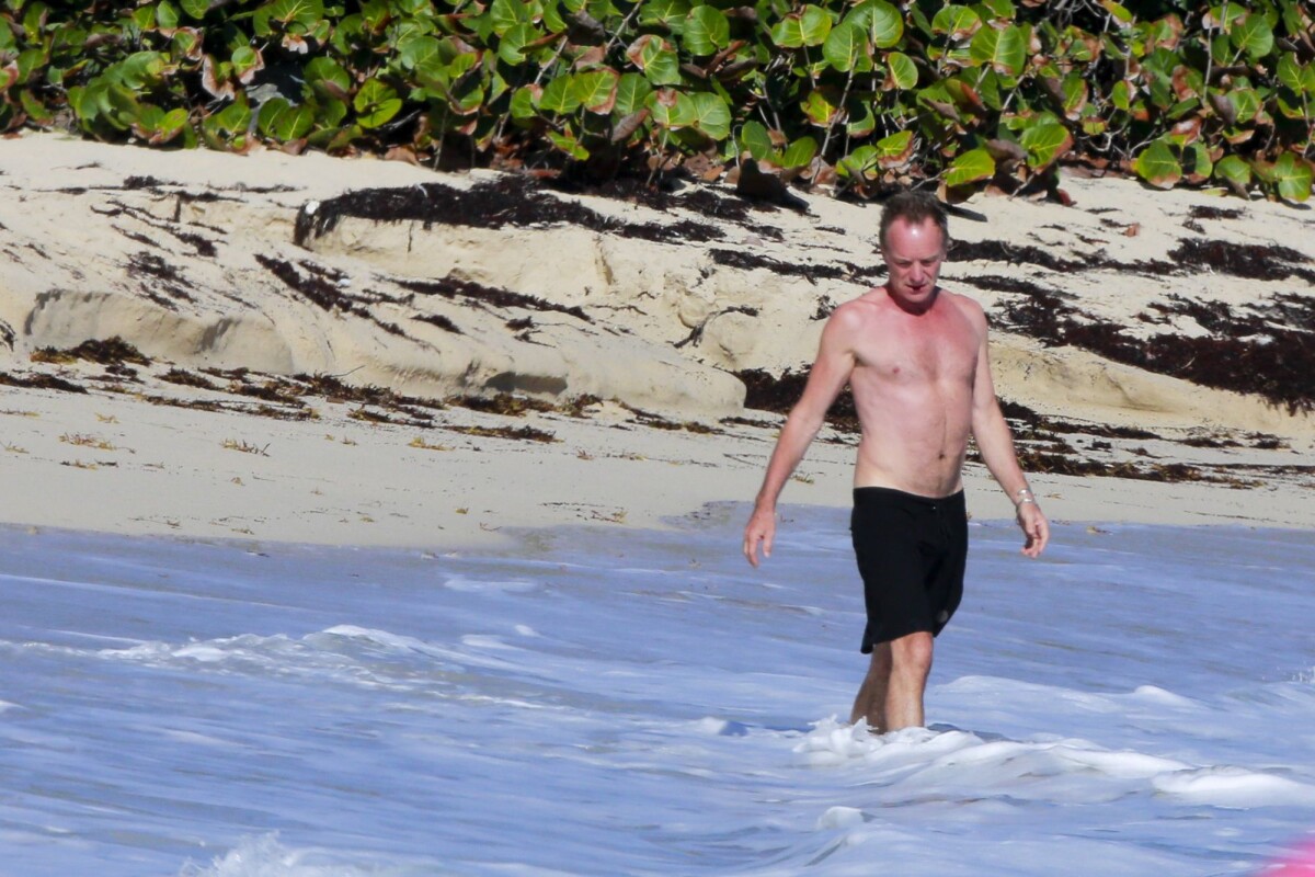 Photo Semiexclusif Le chanteur Sting et sa femme Trudie Styler en