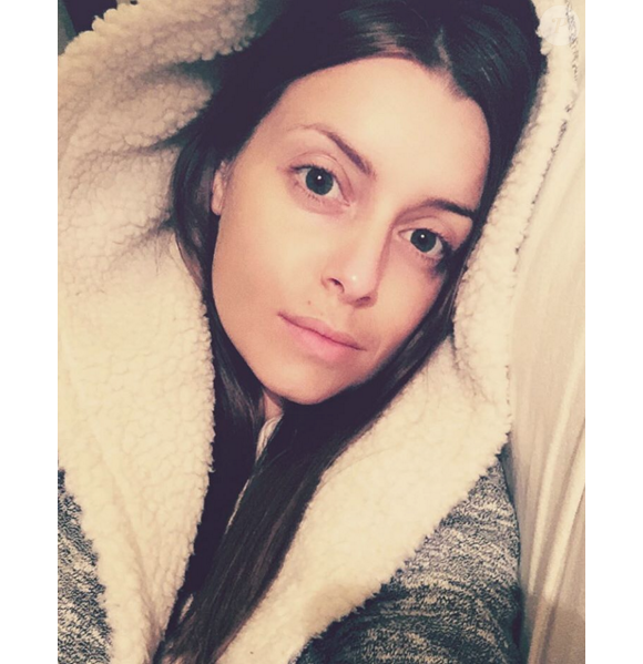 Alexia Mori juste après son opération du 24 mars 2016, avant les gonflements, sur Instagram.