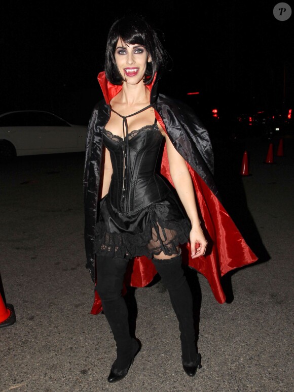 Jessica Lowndes à la soirée 'Casamigos Halloween' à Beverly Hills, le 30 ocotbre 2015