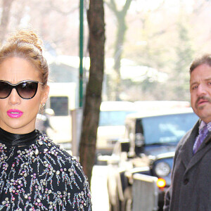 Jennifer Lopez à New York le 2 mars 2016