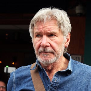 Harrison Ford est allé déjeuner au restaurant 'Bar Pitti' dans le quartier de Downtown à New York, le 10 mars 2016